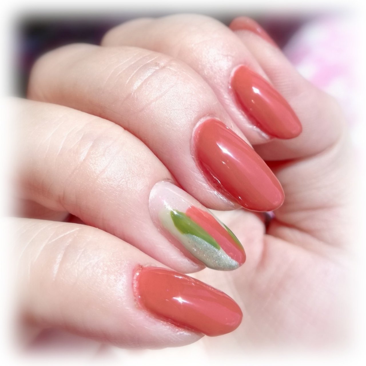 ハンド ゴールド アースカラー マニキュア セルフネイル Lazyのネイルデザイン No ネイルブック