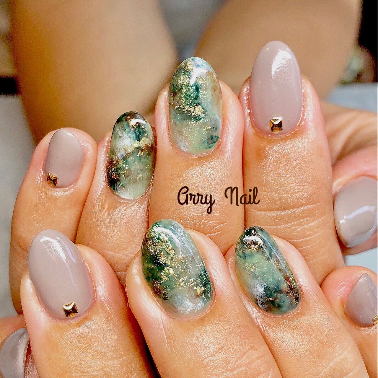 夏 秋 オールシーズン リゾート ハンド Arry Nail アリーネイルのネイルデザイン No ネイルブック