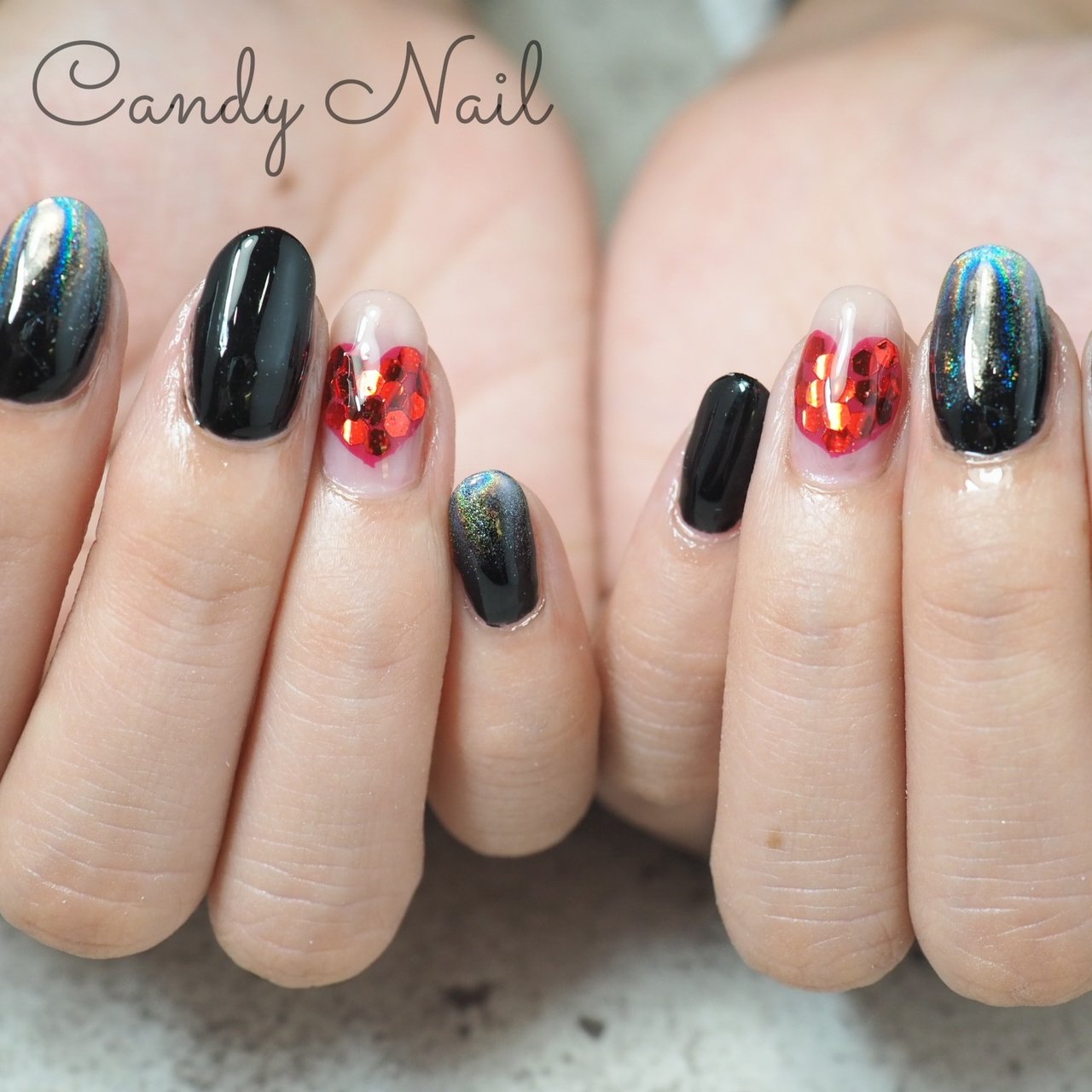 リゾート ライブ パーティー ハンド ワンカラー Candy Nailのネイルデザイン No ネイルブック