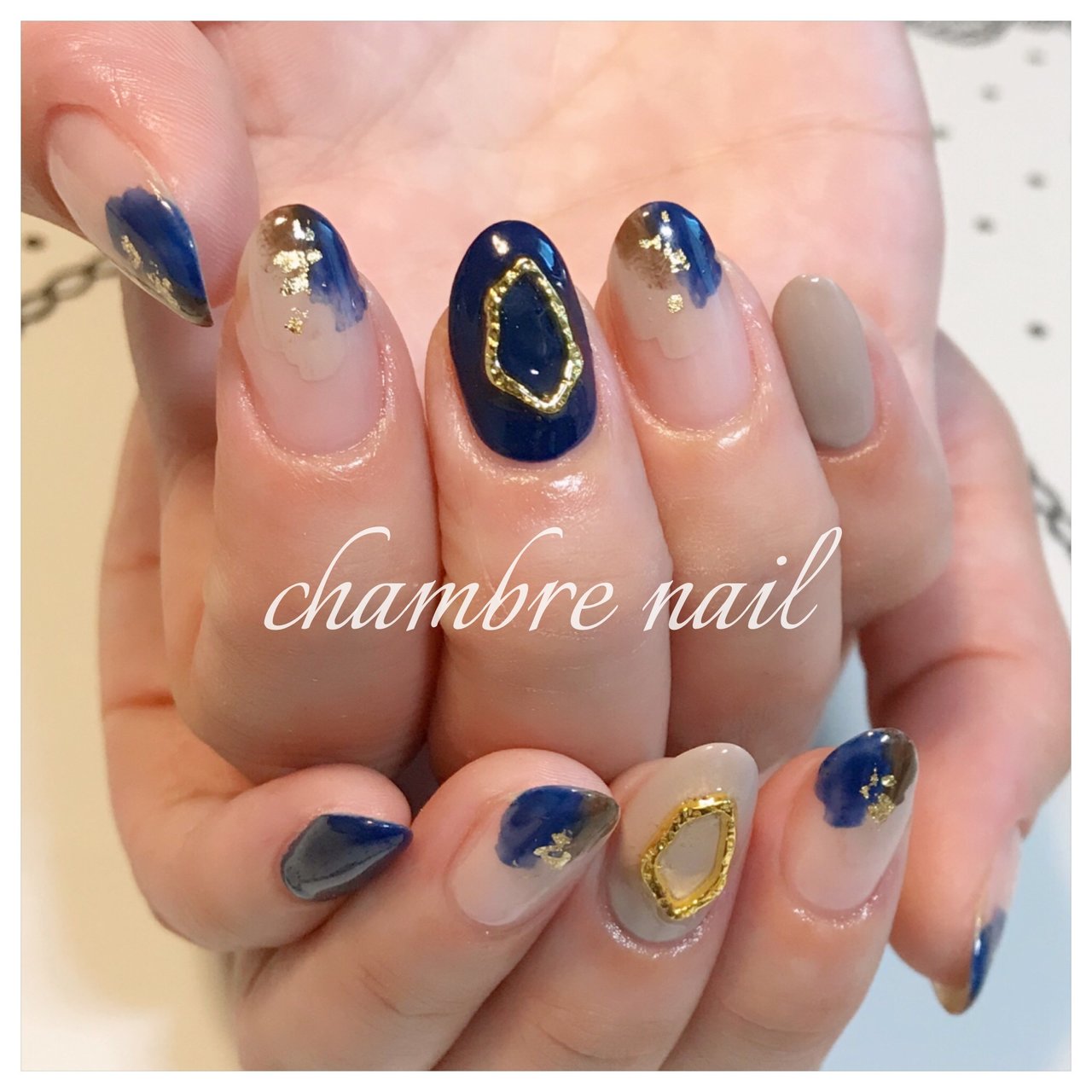 秋 オフィス デート 女子会 ハンド Chambre Nailのネイルデザイン No ネイルブック