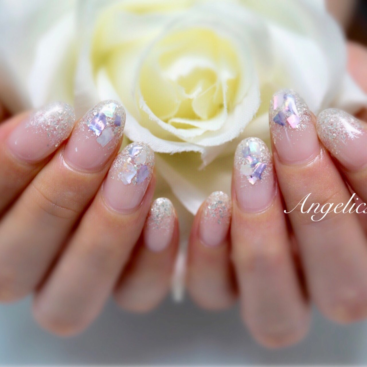 オールシーズン パーティー デート 女子会 ハンド Angelic Nail Eのネイルデザイン No ネイルブック