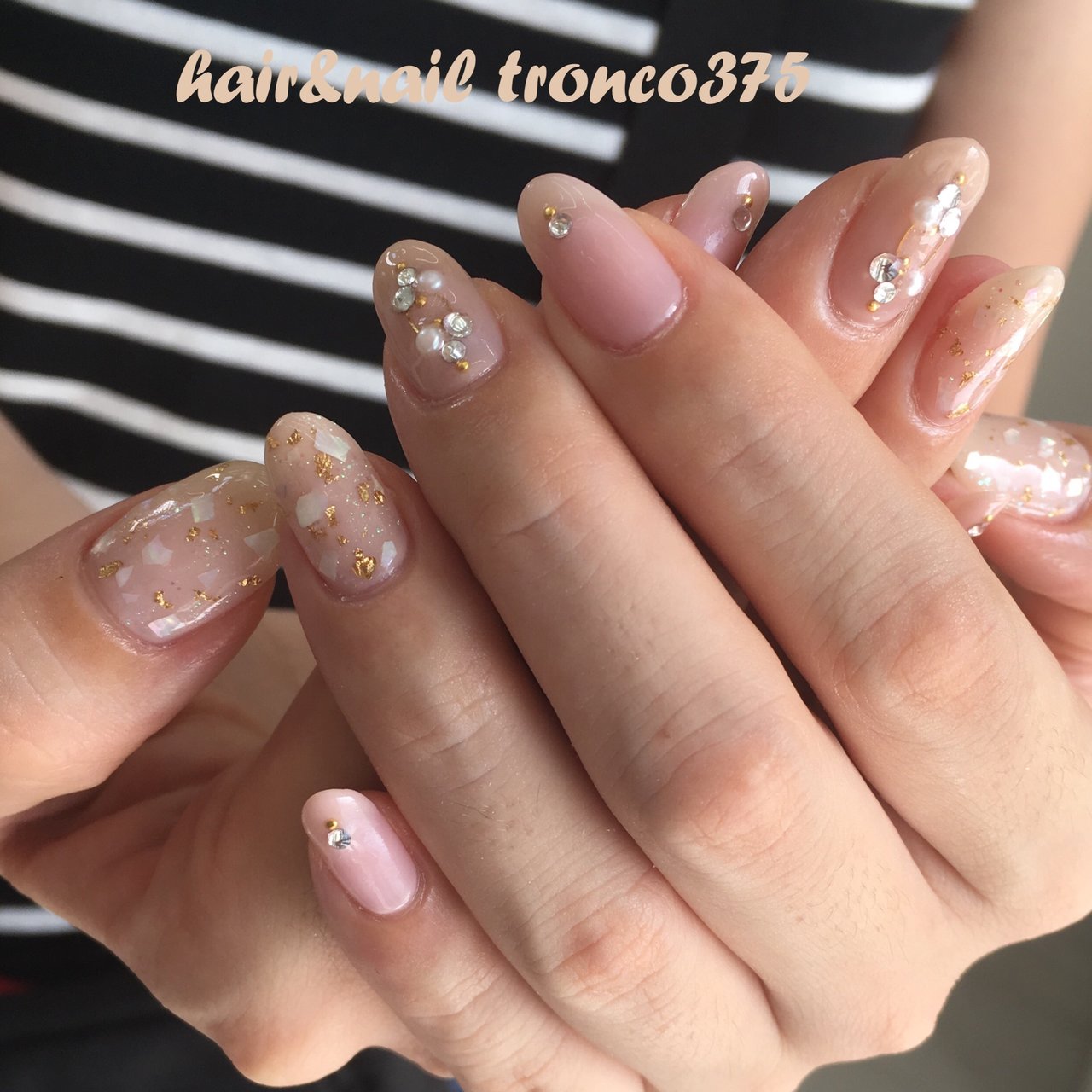 秋 オールシーズン オフィス デート ハンド Hair Nailtronco田島美奈子のネイルデザイン No ネイルブック
