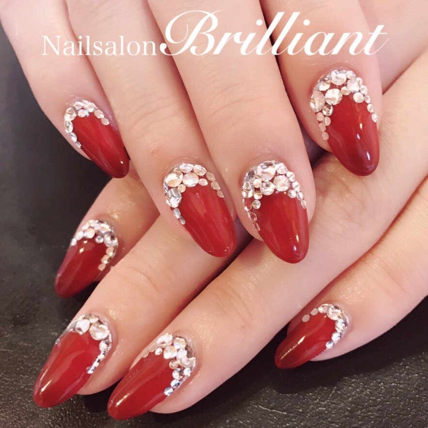 秋 オールシーズン ブライダル デート ハンド Nailsalonbrilliantのネイルデザイン No ネイルブック