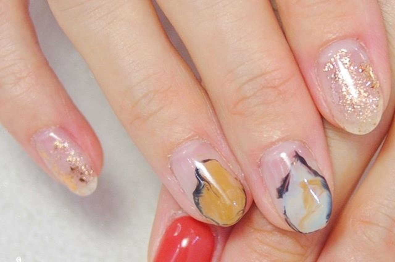 秋 冬 女子会 ハンド シンプル Uccのネイルデザイン No ネイルブック