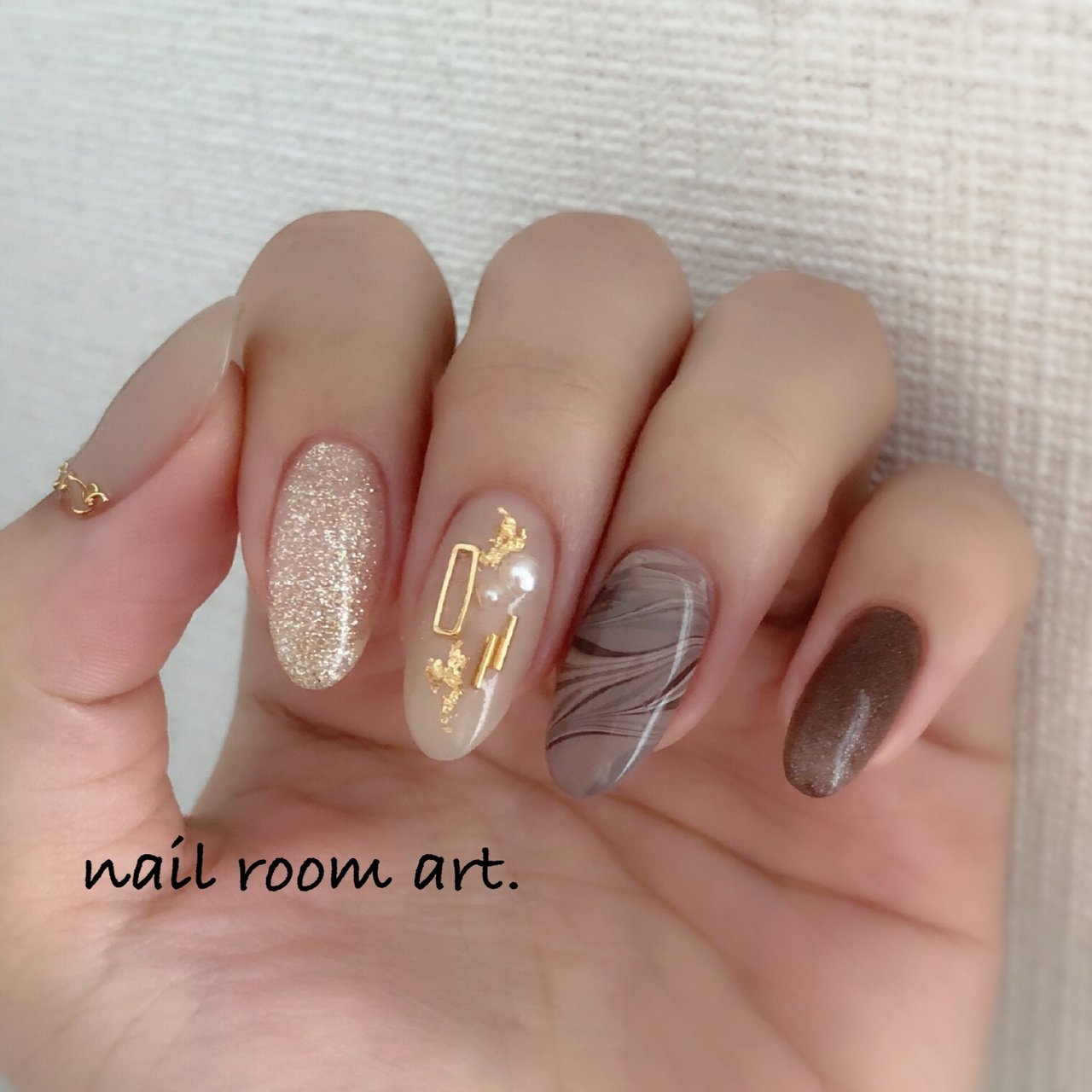 秋 冬 オフィス パーティー ハンド Nail Room Art のネイルデザイン No ネイルブック