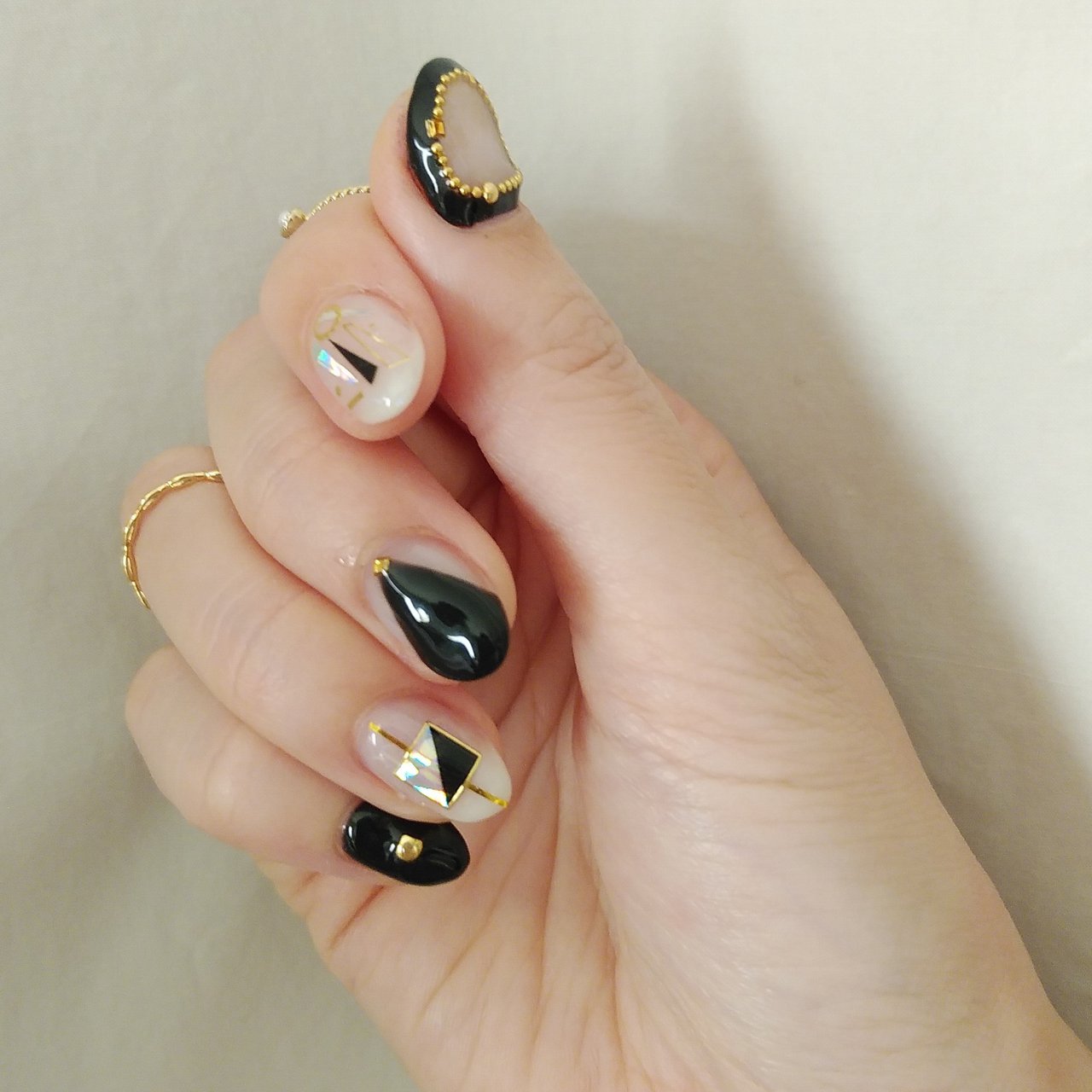 オールシーズン ハンド オーロラ ロック ショート Hanapipipiのネイルデザイン No ネイルブック