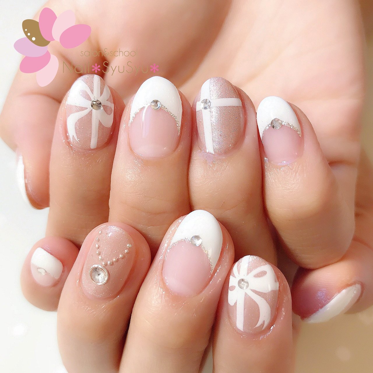 夏 秋 オールシーズン ハンド シンプル Nail Syusyu ネイルシュシュのネイルデザイン No ネイルブック