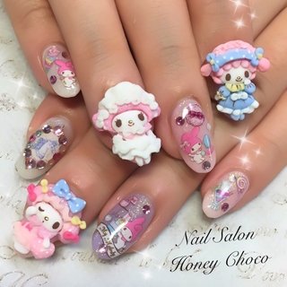 おすすめ順｜ネイルシール/マイメロネイルのネイルデザイン