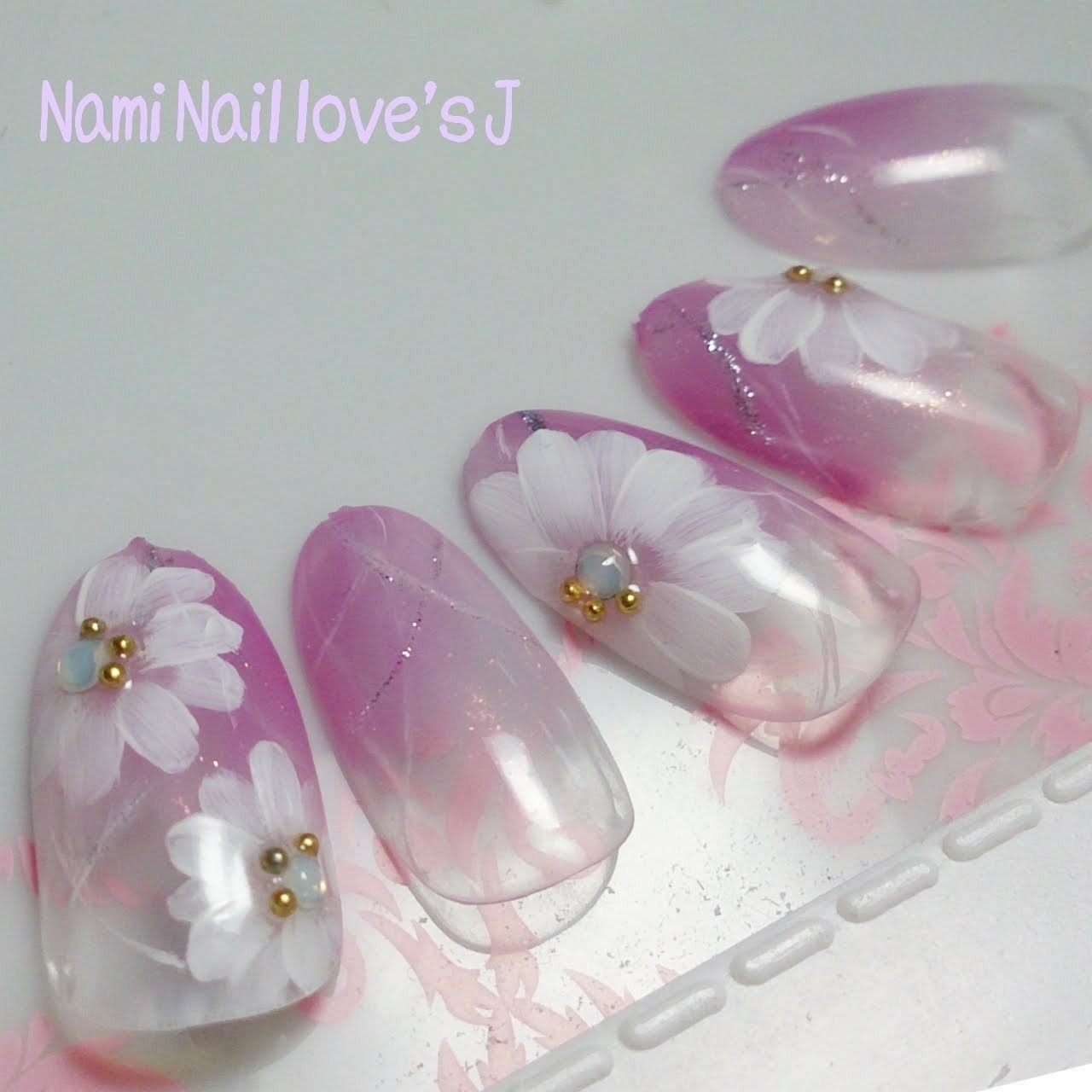 春 秋 ブライダル パーティー ハンド Nami Nail Love S J ナミネイル のネイルデザイン No ネイルブック