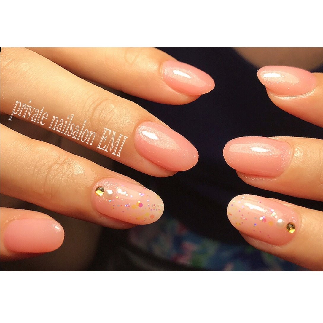 春 夏 ブライダル デート ハンド Private Nailsalon Emiのネイルデザイン No ネイルブック