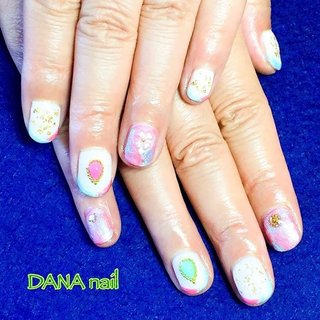 21年 新着順 ショート パステル 金運アップネイルのネイルデザイン ネイルブック