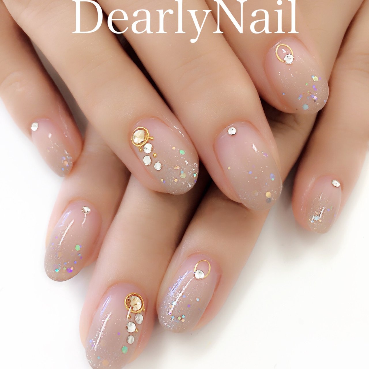 秋/オールシーズン/オフィス/ハンド/グラデーション - DearlyNailの