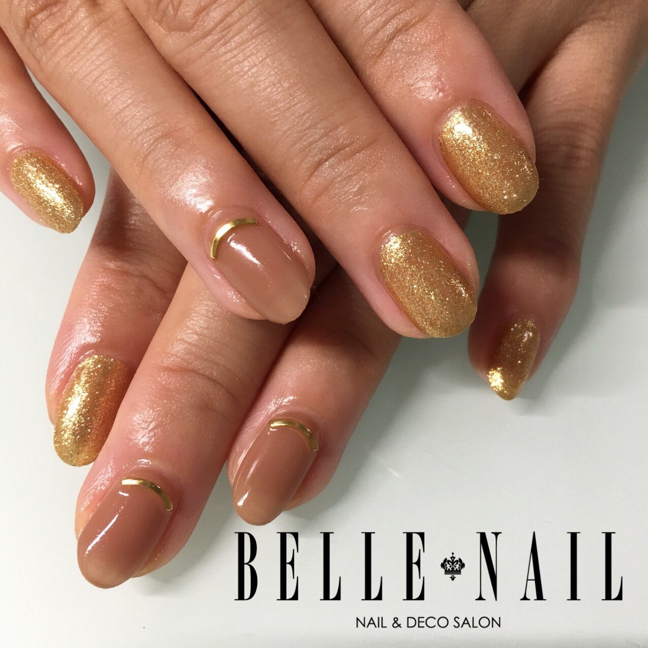 秋 オールシーズン オフィス デート ハンド Belle Nailのネイルデザイン No ネイルブック