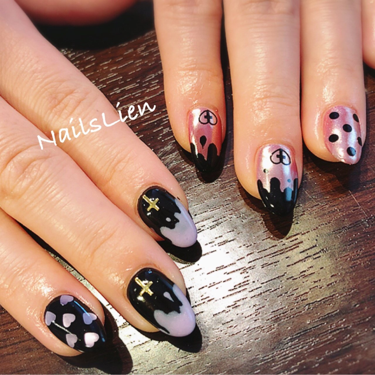 秋 ハンド ワンカラー ジェル Nailslienのネイルデザイン No 347 ネイルブック