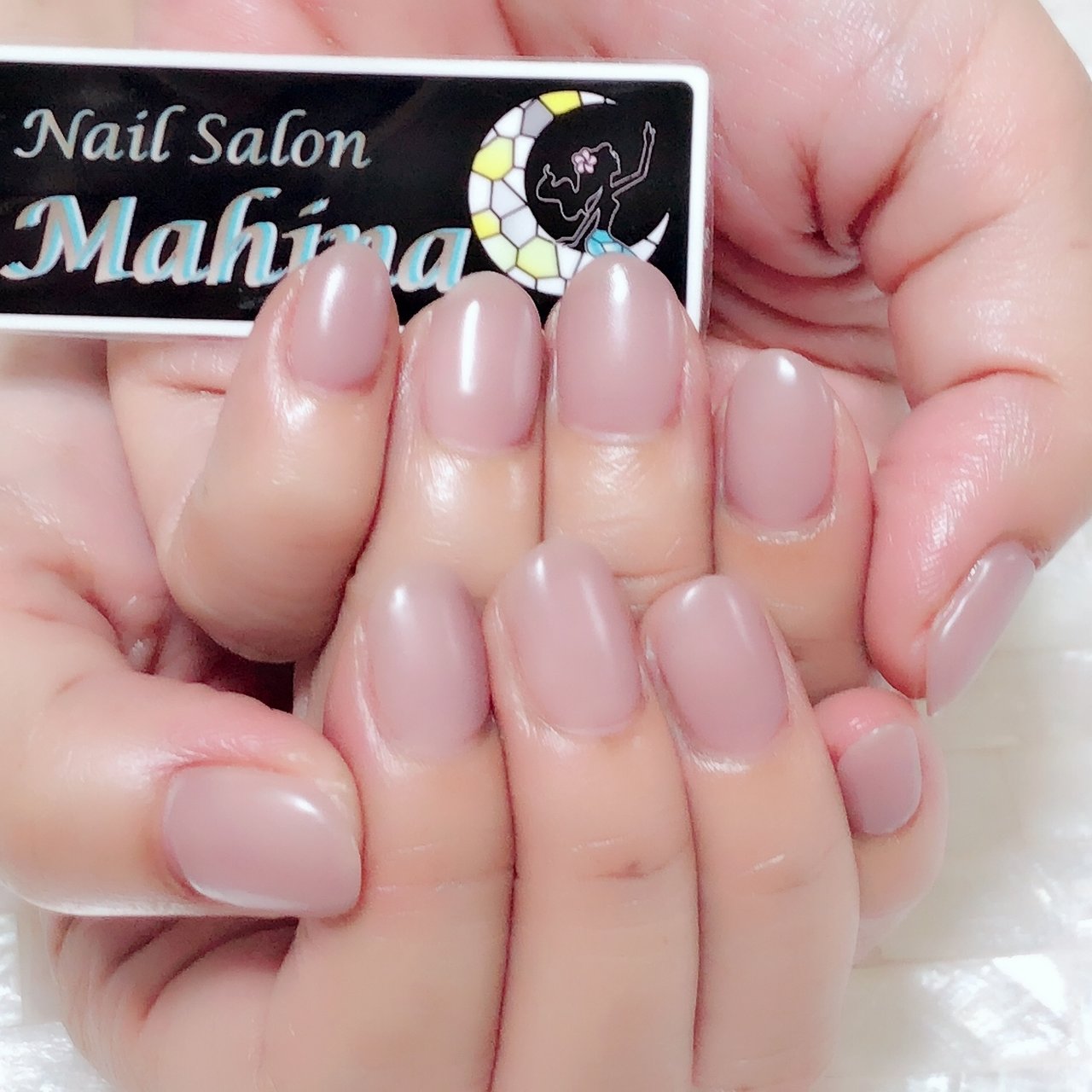 秋 オールシーズン オフィス ハンド ワンカラー Nailsalonmahinaのネイルデザイン No ネイルブック