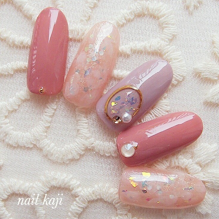 秋 冬 オールシーズン オフィス ハンド Nail Kajiのネイルデザイン No ネイルブック