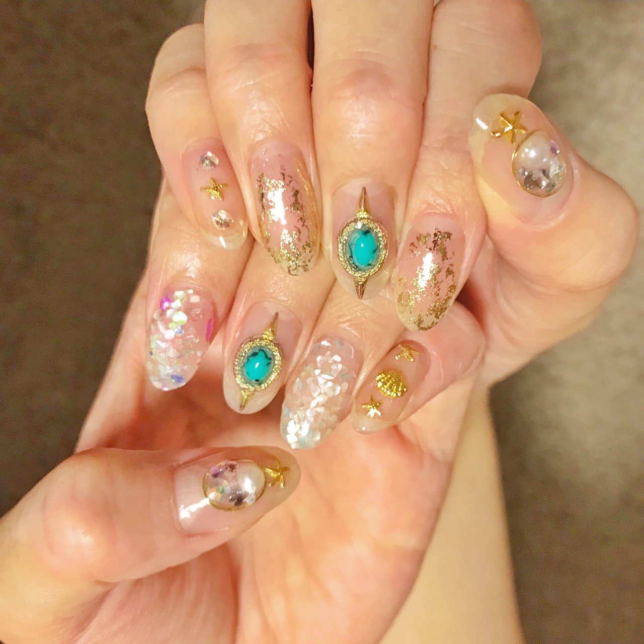 夏 旅行 海 リゾート ハンド Rindolのネイルデザイン No ネイルブック