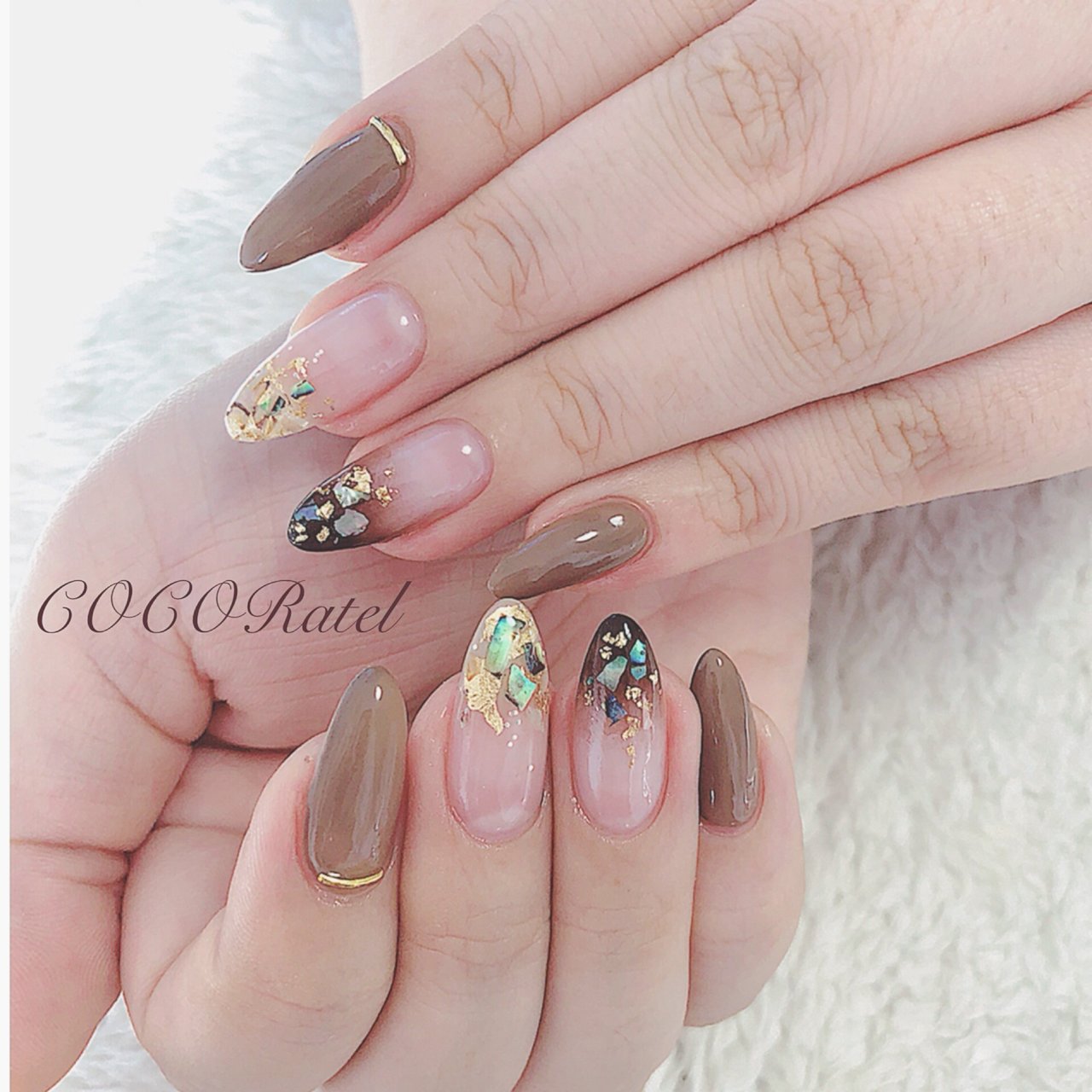 秋 冬 オフィス 女子会 ハンド Cocoratelのネイルデザイン No ネイルブック