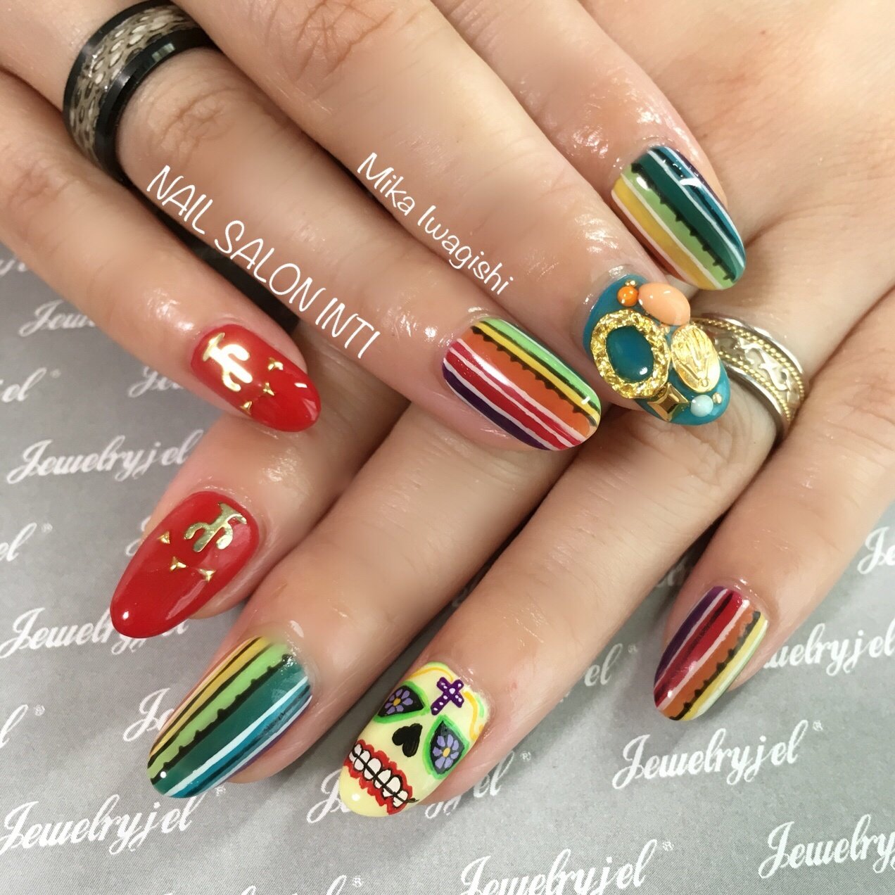 オールシーズン 旅行 ハロウィン パーティー ハンド Nailsalon Inti 岩岸美華 のネイルデザイン No 3495242 ネイルブック