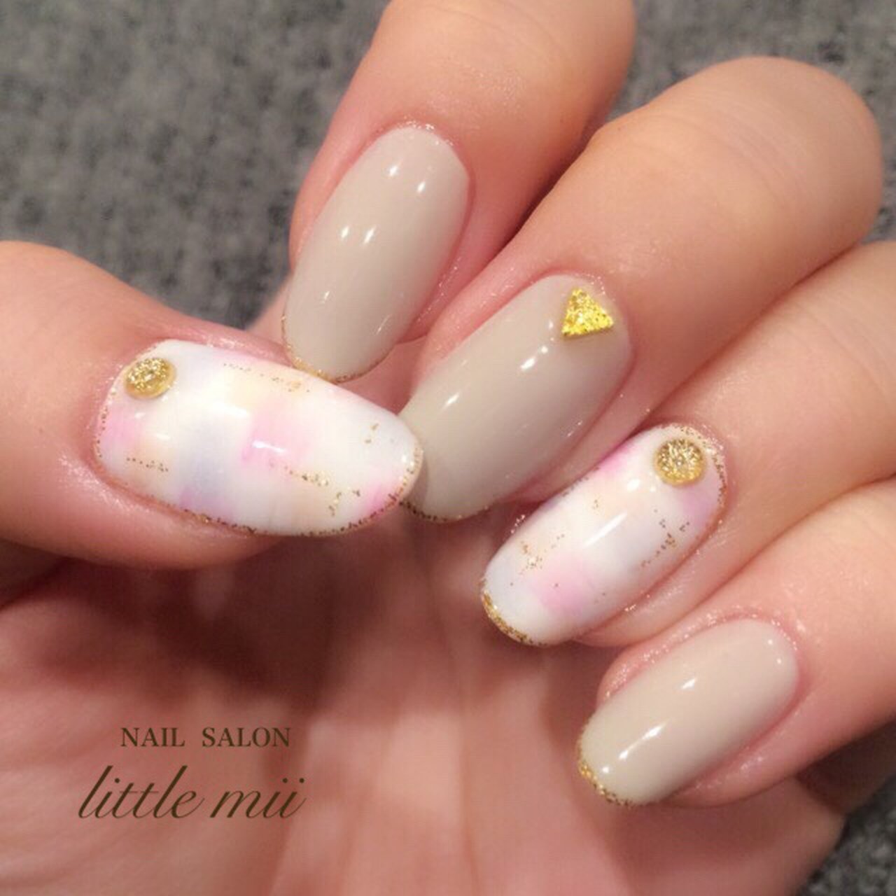 秋 冬 オフィス デート ハンド Little Miiのネイルデザイン No ネイルブック