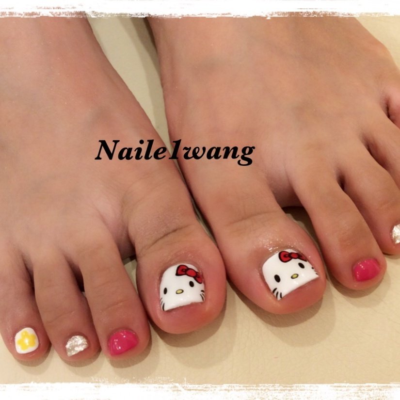 秋 オールシーズン オフィス デート フット Nail1wangのネイルデザイン No ネイルブック