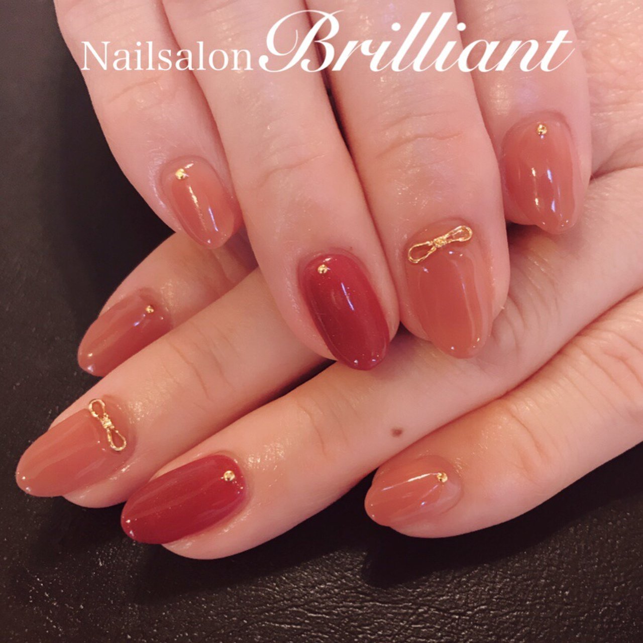 秋 オールシーズン オフィス デート ハンド Nailsalonbrilliantのネイルデザイン No ネイルブック