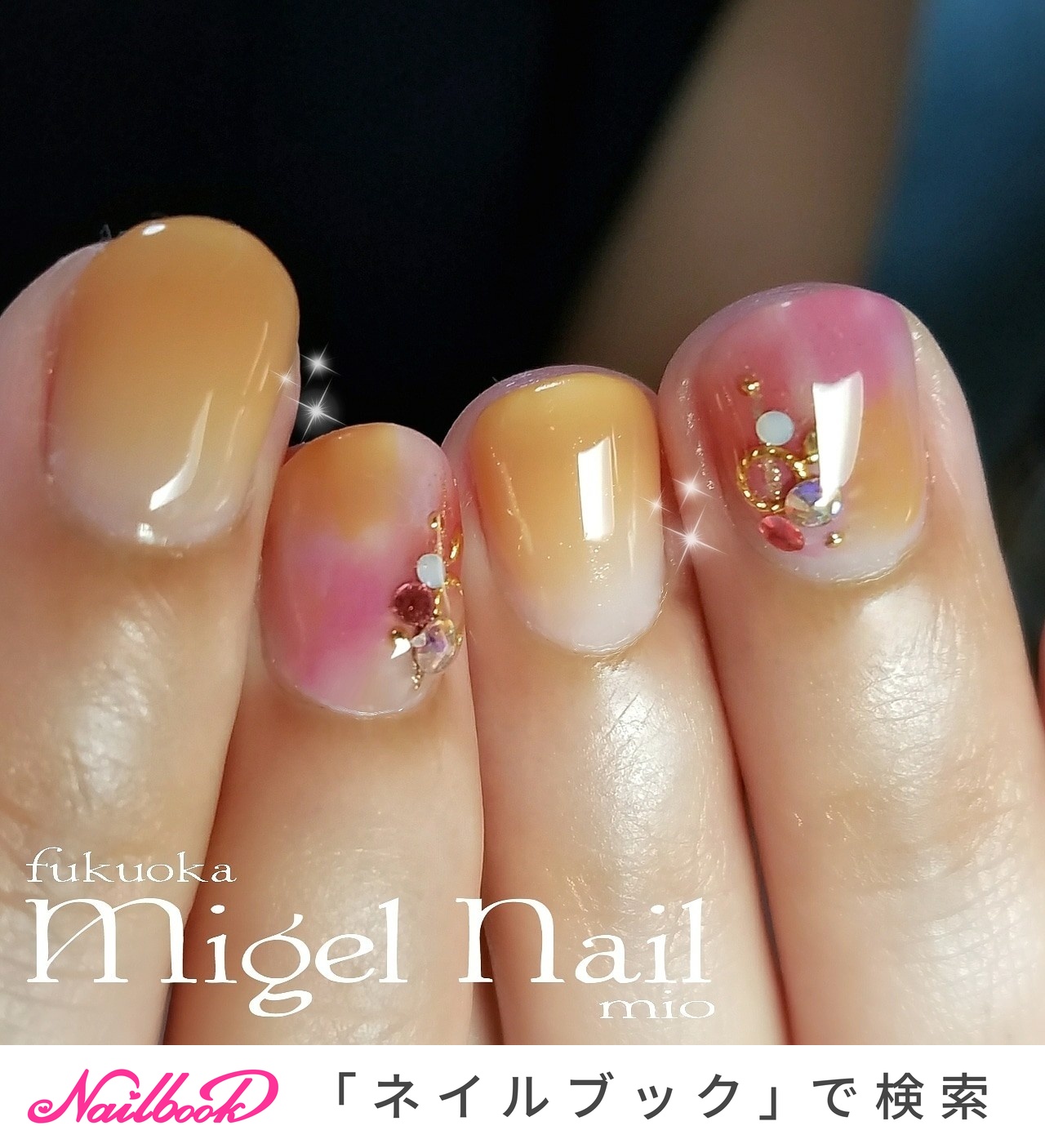 秋 冬 オフィス パーティー ハンド Migel Nailのネイルデザイン No ネイルブック