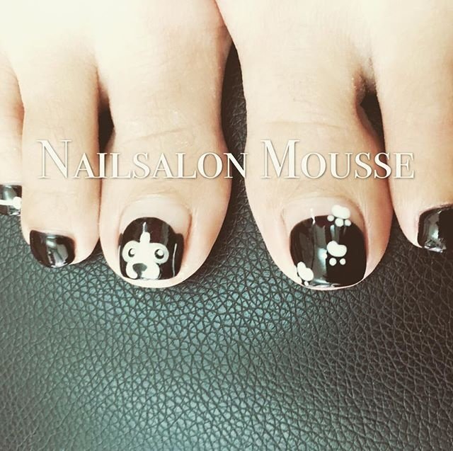 夏 秋 冬 オールシーズン フット Nailsalon Mousseのネイルデザイン No ネイルブック