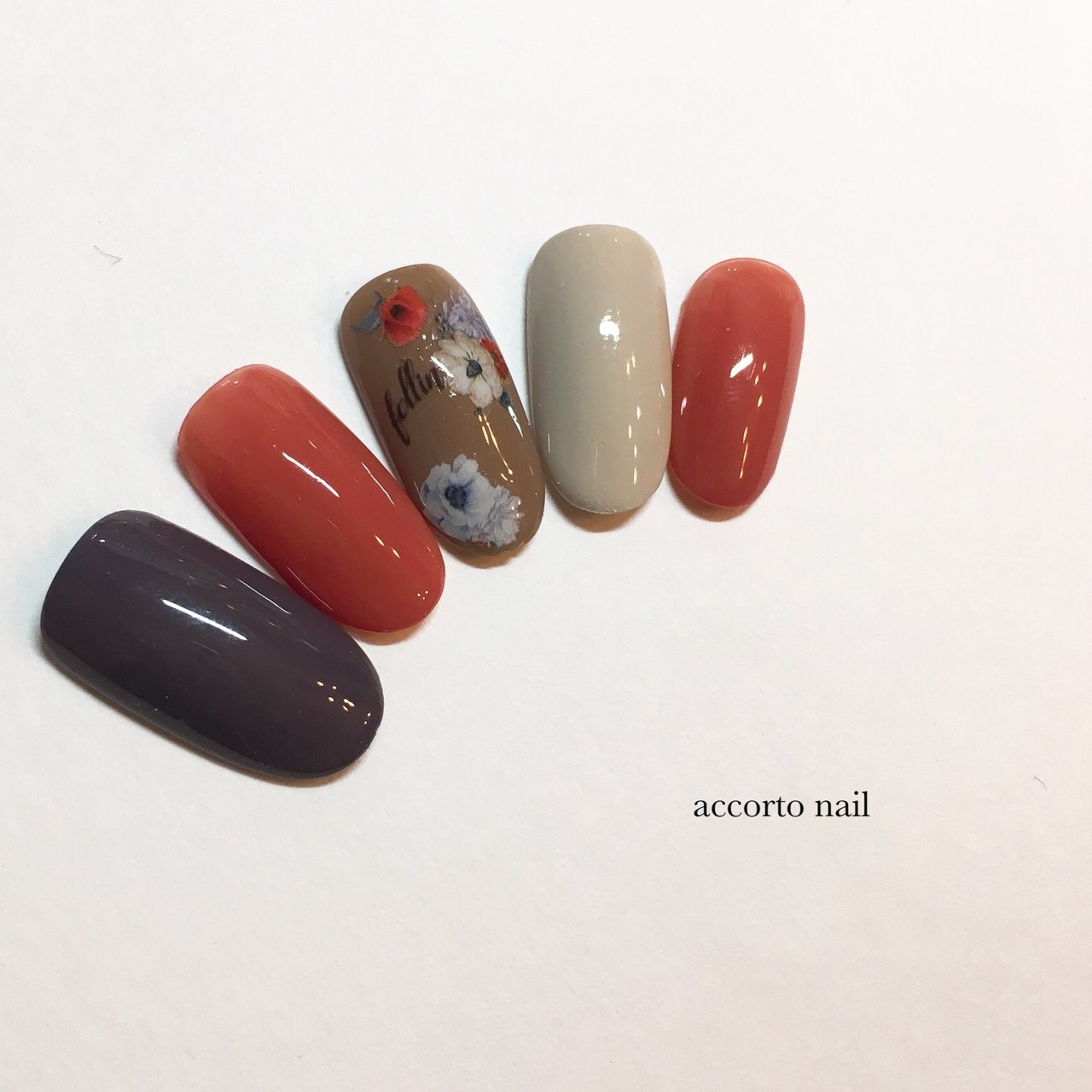 秋 冬 成人式 女子会 ハンド Accortoのネイルデザイン No ネイルブック