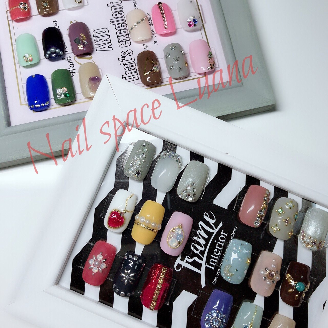 オールシーズン ブライダル パーティー ハンド ビジュー Nail Space Luanaのネイルデザイン No ネイルブック