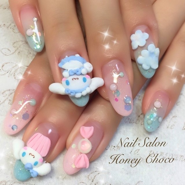 夏 ハロウィン クリスマス デート ハンド Nail Salon School Honey Chocoのネイルデザイン No ネイルブック