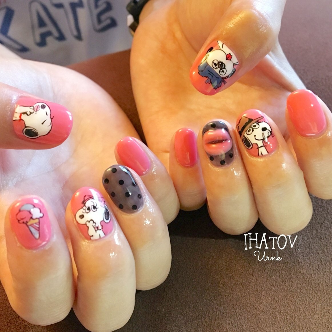 オールシーズン バレンタイン ライブ デート ハンド Ihatov Nailarts のネイルデザイン No ネイルブック