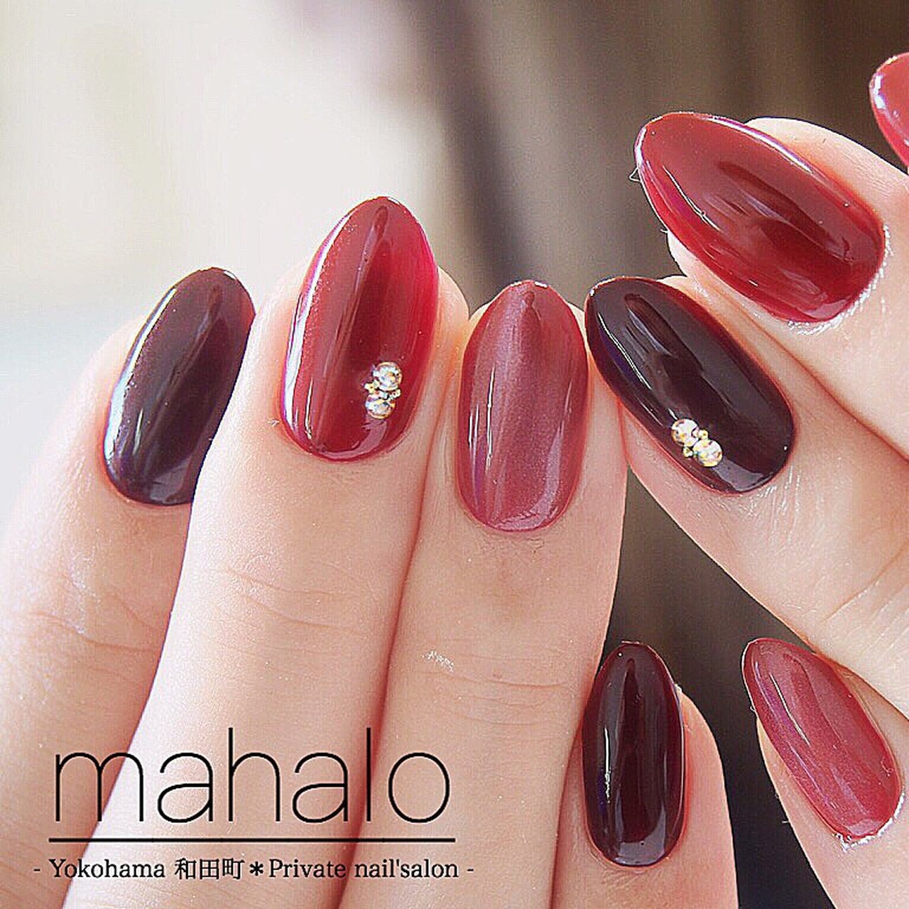 夏 秋 冬 シンプル ワンカラー Nail Salon Mahaloのネイルデザイン No ネイルブック