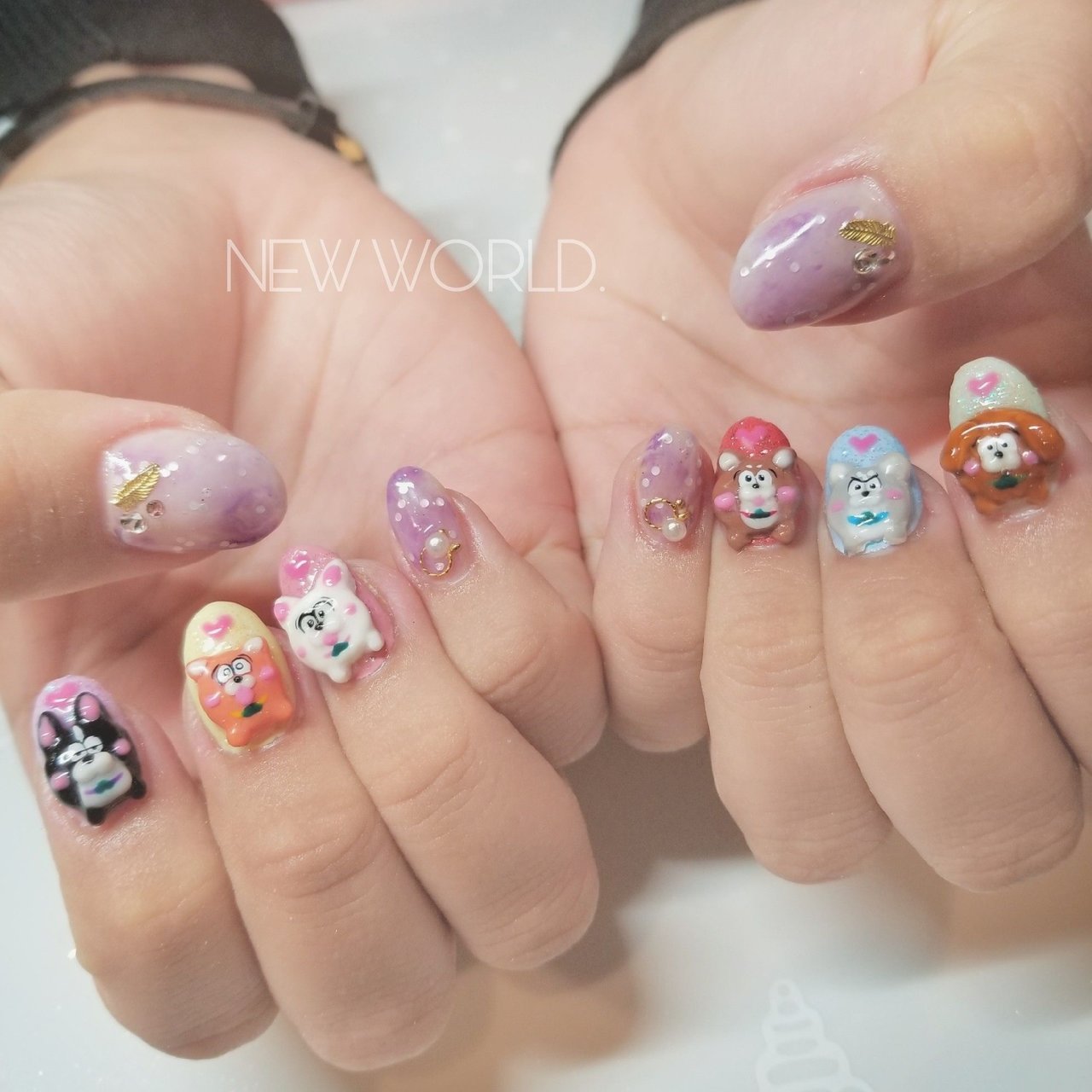 オールシーズン パーティー 女子会 ハンド 痛ネイル Yuriのネイルデザイン No ネイルブック