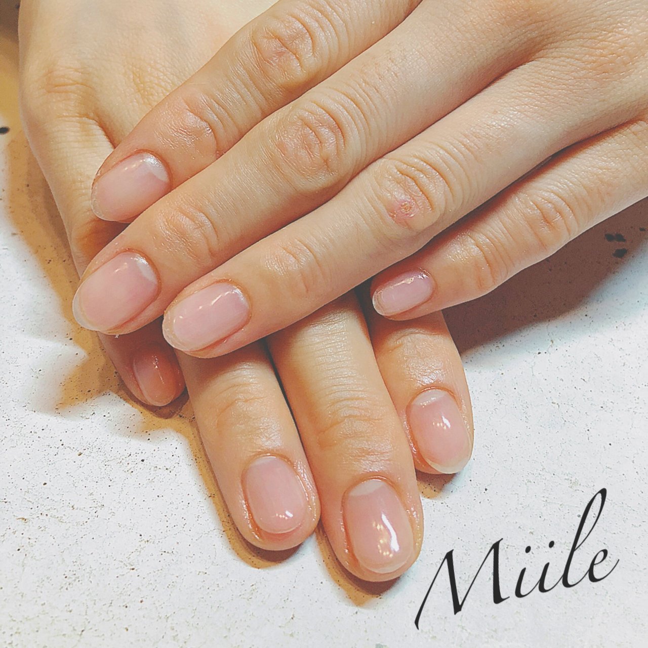 オールシーズン オフィス ハンド シンプル ワンカラー Private Nail Salon Miile のネイルデザイン No ネイルブック