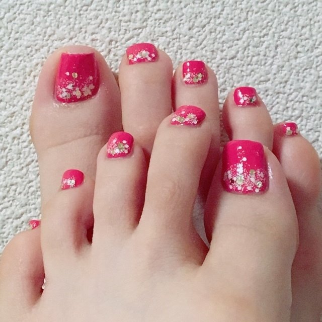 夏 オフィス パーティー デート フット Nail Likeのネイルデザイン No ネイルブック