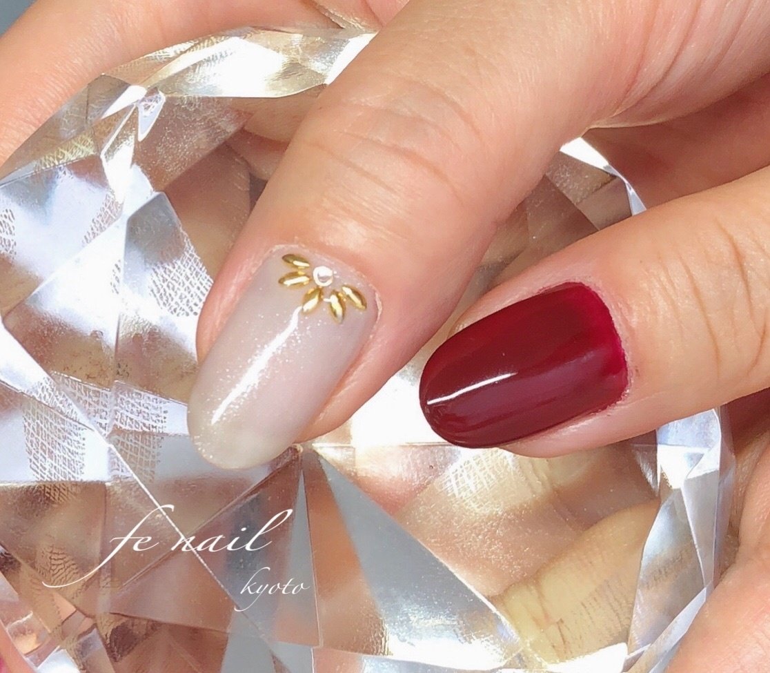 秋 旅行 ハンド ワンカラー べっ甲 Fenailのネイルデザイン No ネイルブック