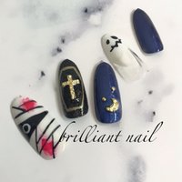 夏 ハロウィン フット 痛ネイル ミディアム Nails Plus Okome2buのネイルデザイン No 1600639 ネイルブック