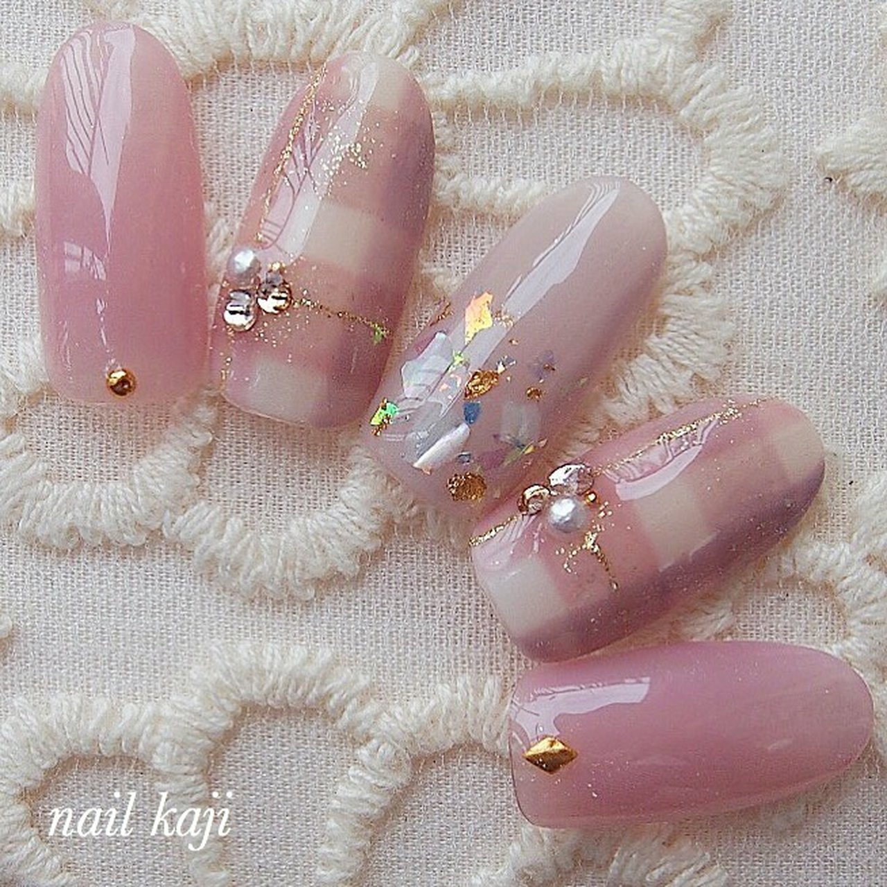 秋 冬 ハロウィン オフィス ハンド Nail Kajiのネイルデザイン No ネイルブック
