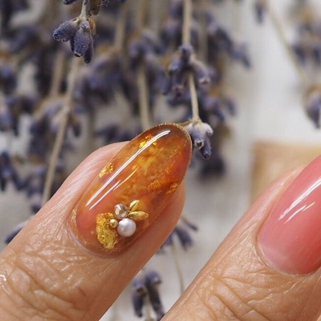 秋 冬 オフィス ハンド シンプル Yuiのネイルデザイン No ネイルブック