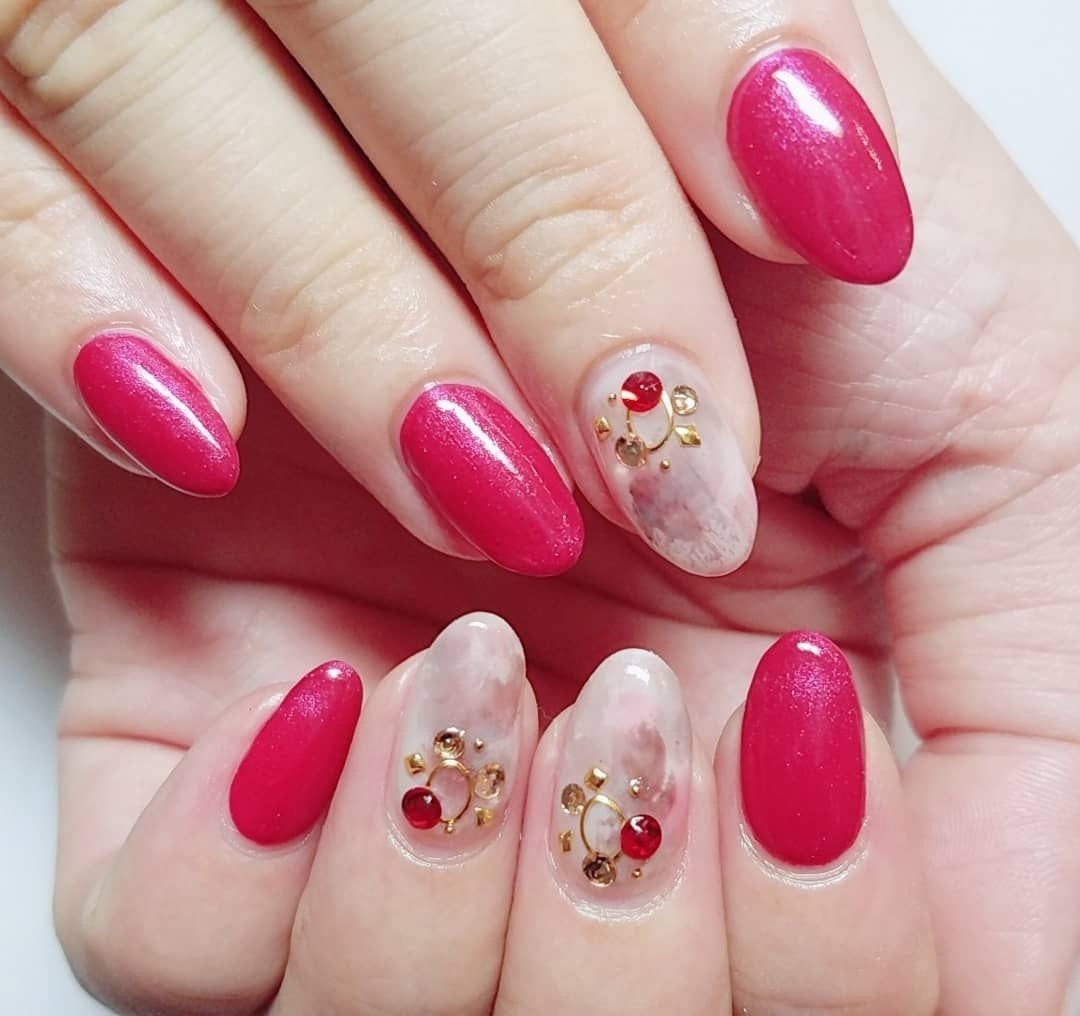 秋 オールシーズン パーティー 女子会 ハンド Pleiades Nailプレアデスネイルのネイルデザイン No ネイルブック