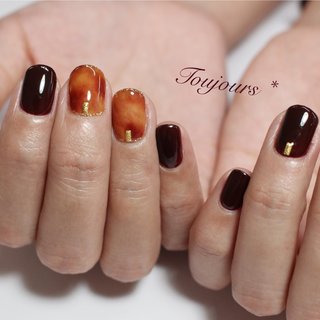 人気順 血豆色のネイルデザイン ネイルブック