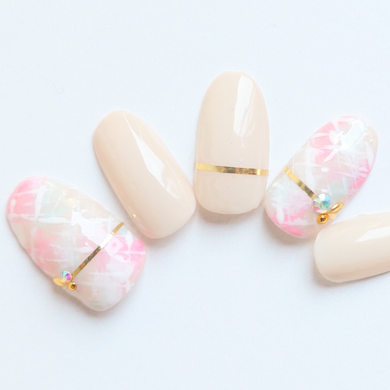 春 秋 冬 オフィス ハンド 溝の口 Nail Trees ネイルトゥリース のネイルデザイン No ネイルブック