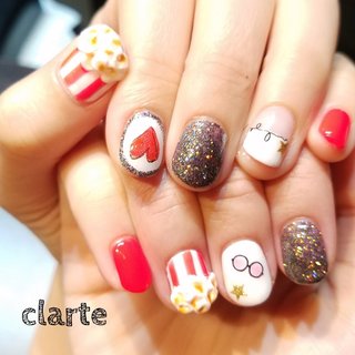 ポップコーン ネイル のネイルデザイン ネイルブック