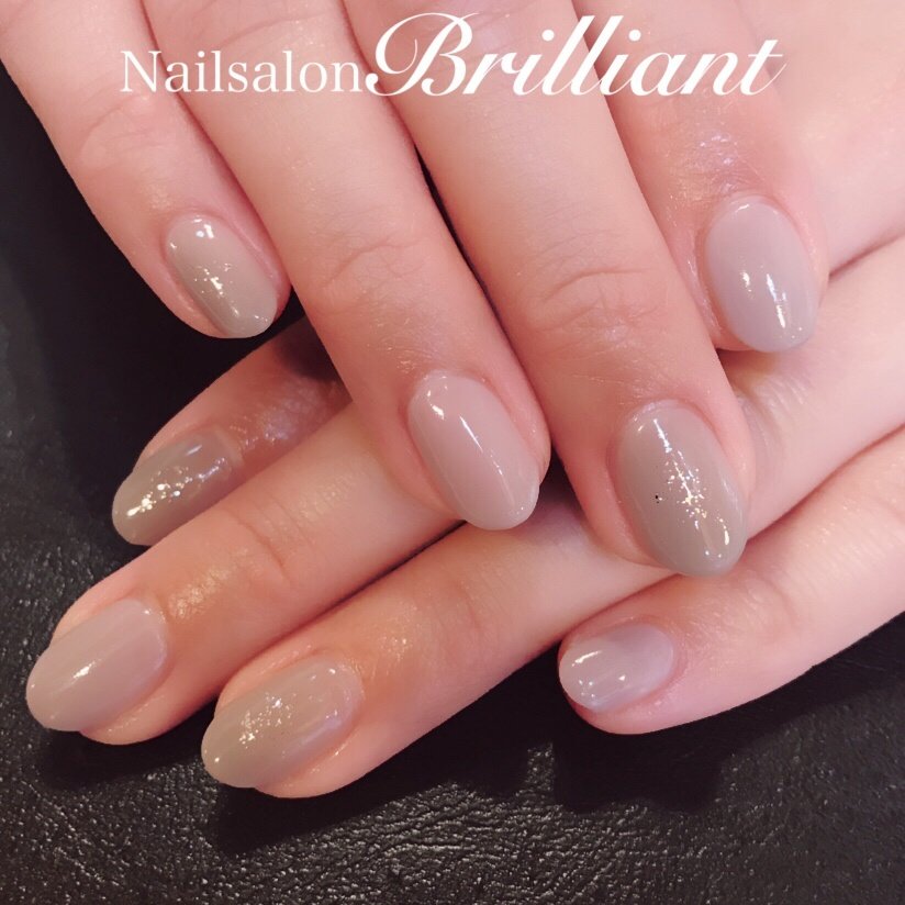 秋 オールシーズン オフィス デート ハンド Nailsalonbrilliantのネイルデザイン No ネイルブック