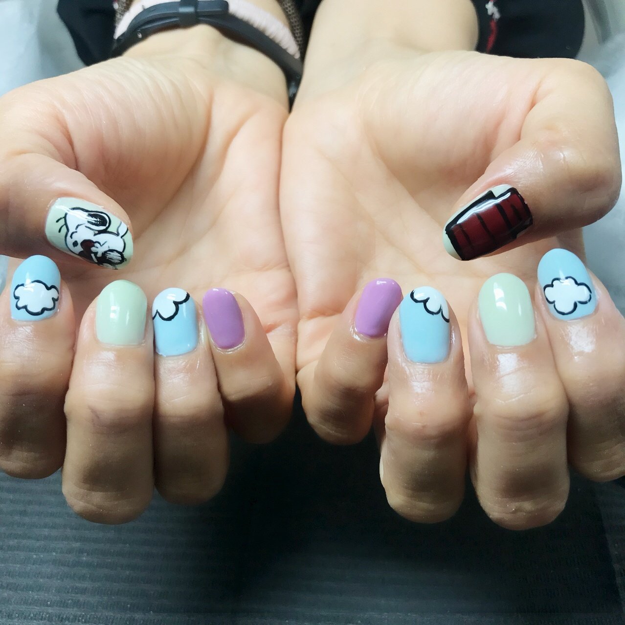 オールシーズン ハンド キャラクター ジェル お客様 Nailougeのネイルデザイン No ネイルブック