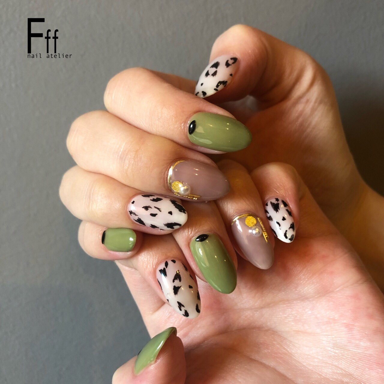 秋冬ジェル Nail Atelier Fffのネイルデザインno3549135ネイル