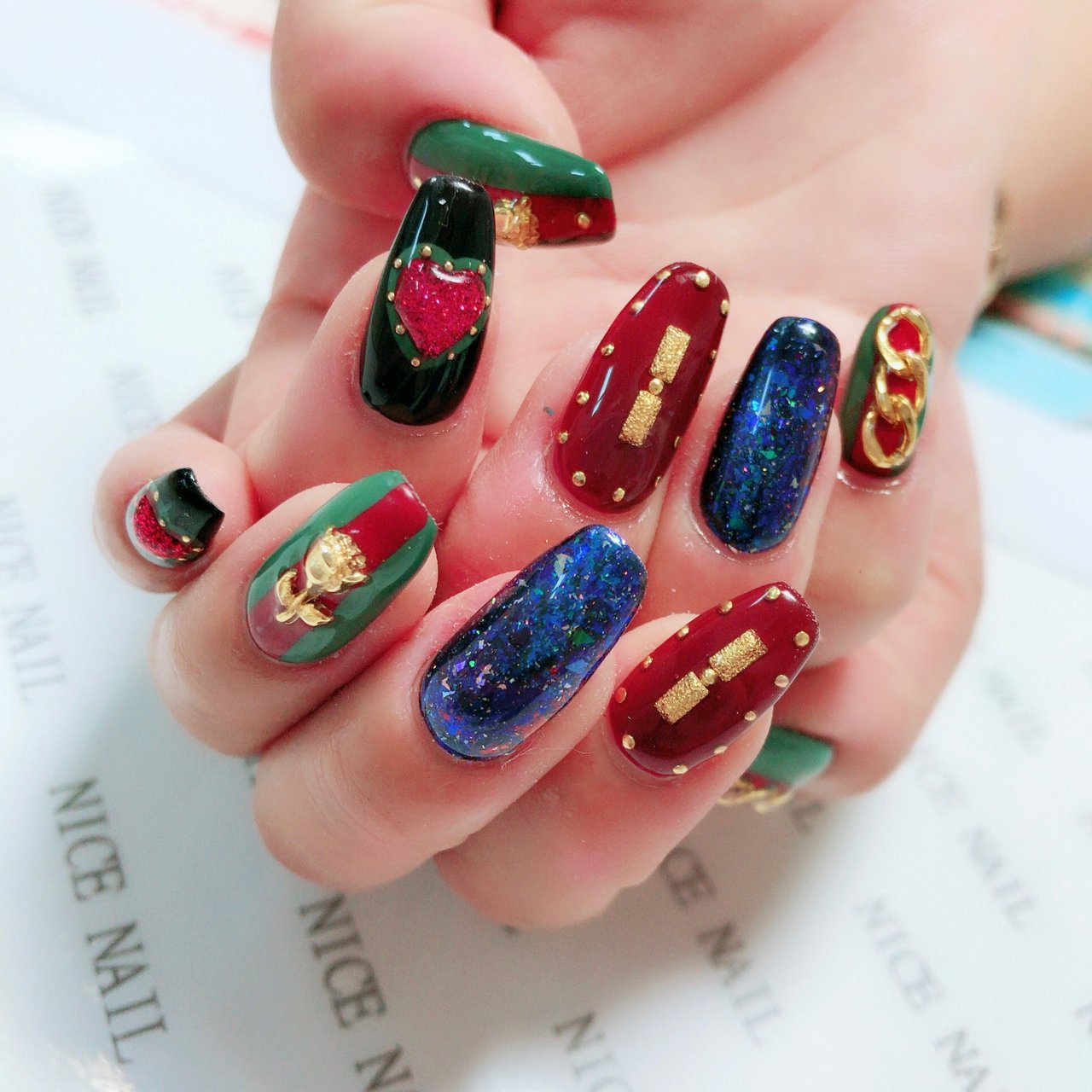 冬 パーティー デート 女子会 ハンド Nail Ichikawaのネイルデザイン No ネイルブック