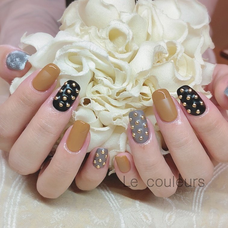 秋 冬 パーティー 女子会 ハンド ナオのネイルデザイン No ネイルブック