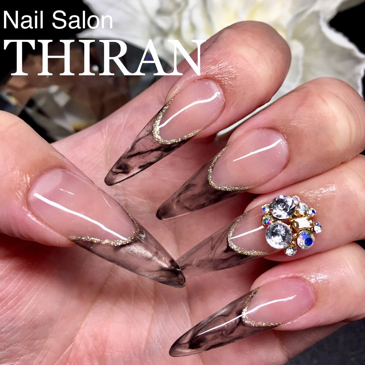 オールシーズン 成人式 ライブ パーティー ハンド Nailsalon Thiranのネイルデザイン No ネイルブック